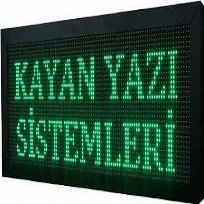 32x96 cm LED Kayan Yazı Tabela - Görsel 2